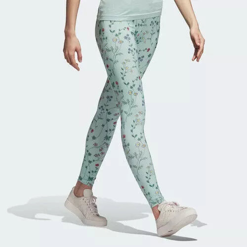 Leggings Adidas Originals "Love Revolution" da donna con motivo floreale... 2