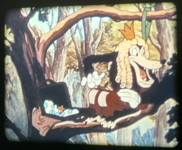 DISNEY SILLY SYMPHONIES The Big Bad Wolf (1934) 16mm Film Short £153.31 ...