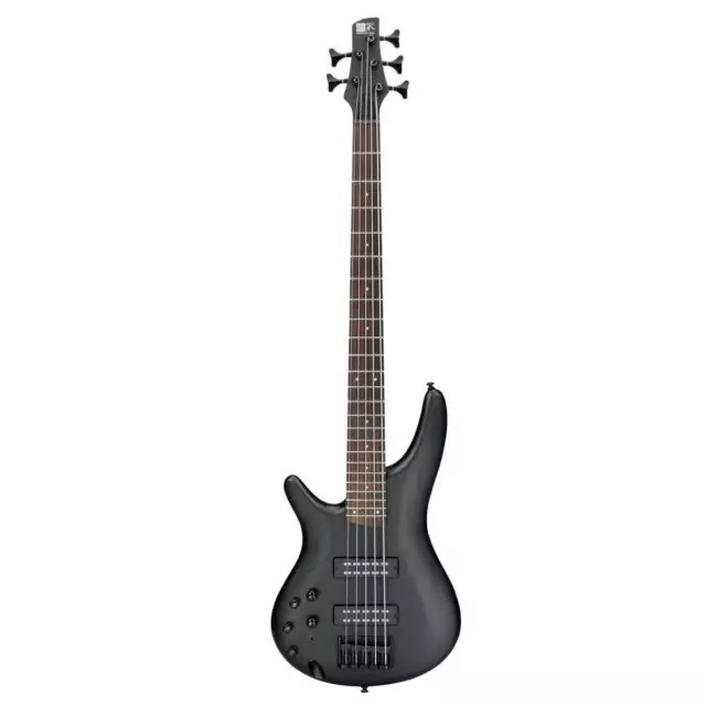 Ibanez SR305EBL-WK SR Series 5-String Electric Bass, Weathered Black, Left Hande