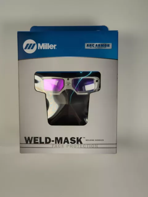 Miller 267370 Weld-Mask Auto-Darkening Welding Googles - Silver