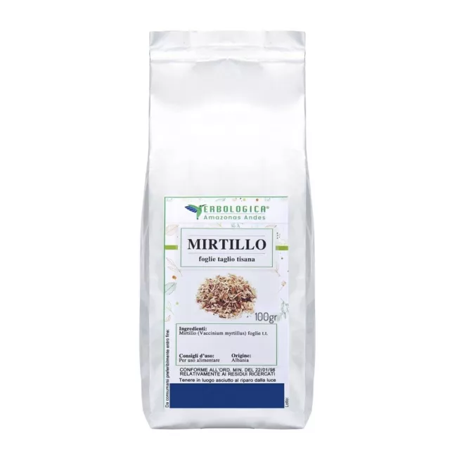 Mirtillo foglie tisana, diabetiche, diuretiche ,antiossidanti, disintossicanti