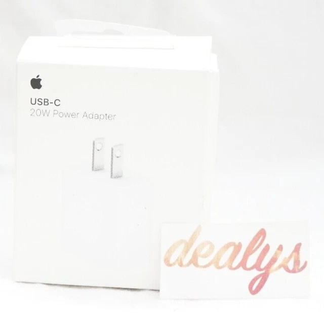 APPLE 20W USBC Adapter MHJA3AM/A White OPEN BOX 13.98 PicClick