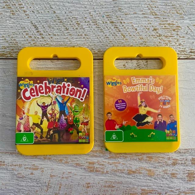 The wiggles celebration abc for kids dvd emmas bowtiful day 10 90
