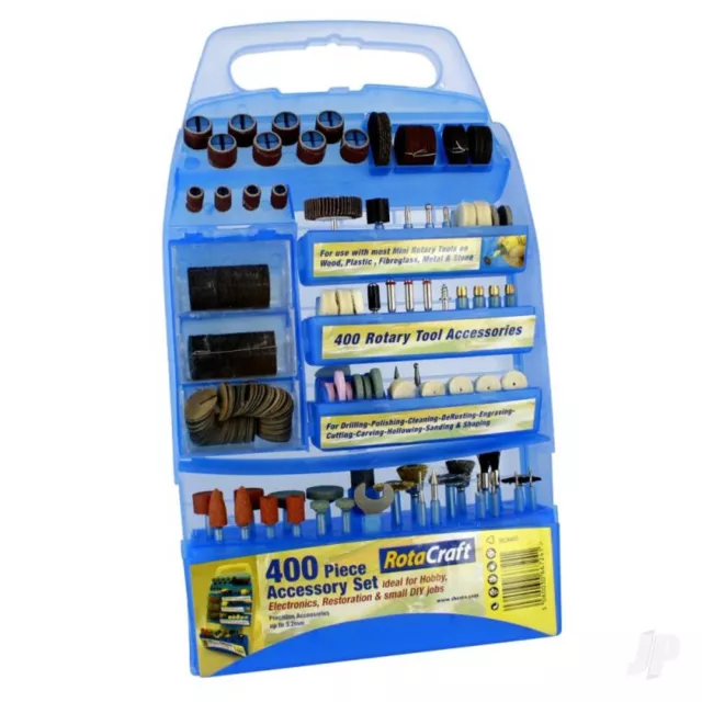 Modelcraft 400-piece Rotary Tool Accessory Set (RC9400)