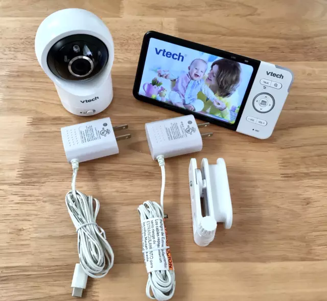 VTech 2 Camera 5” Smart Wi-Fi 1080p Pan & Tilt Video Monitor RM5764-2HD
