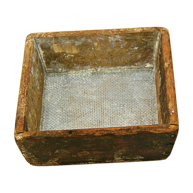 Ancienne Passoire/tamis En Métal, Ustensile De Cuisine Vintage