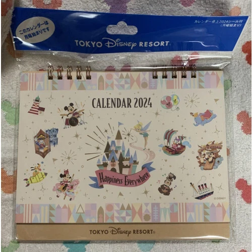 DISNEY DESK CALENDAR 2024 Retro 35.57 PicClick