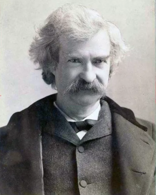 Mark Twain Writer And Humorist 8X10 Photograph Reprint