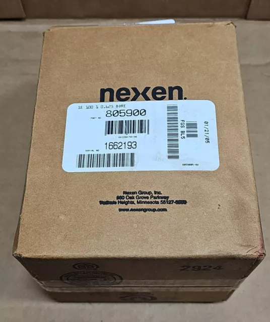 Nexen 805900 Flange Mounted Brake. Spring/Air. 0.625" Bore. 1800Rpm.