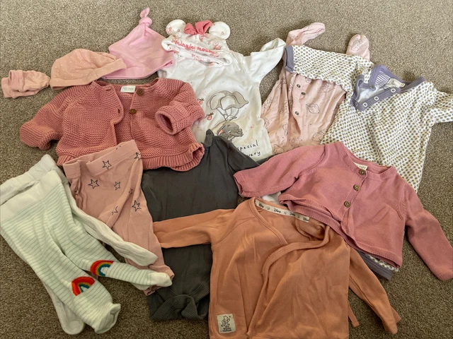 baby girl  clothes bundle aged 0-3 months
