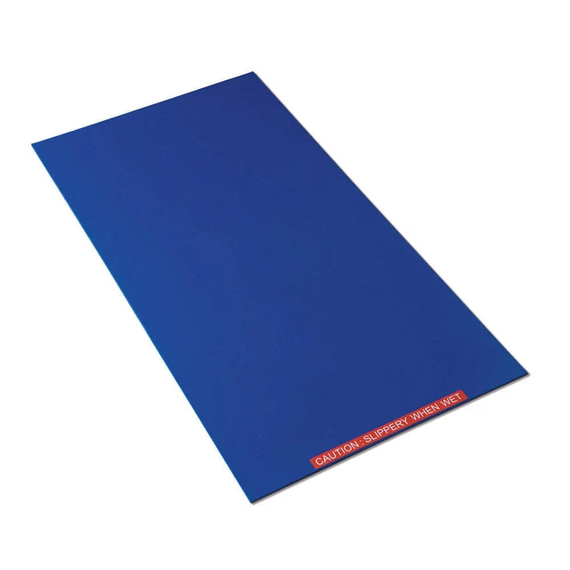 CONDOR 6GRE2 Tacky Mat Base,Blue,20 x 47 In