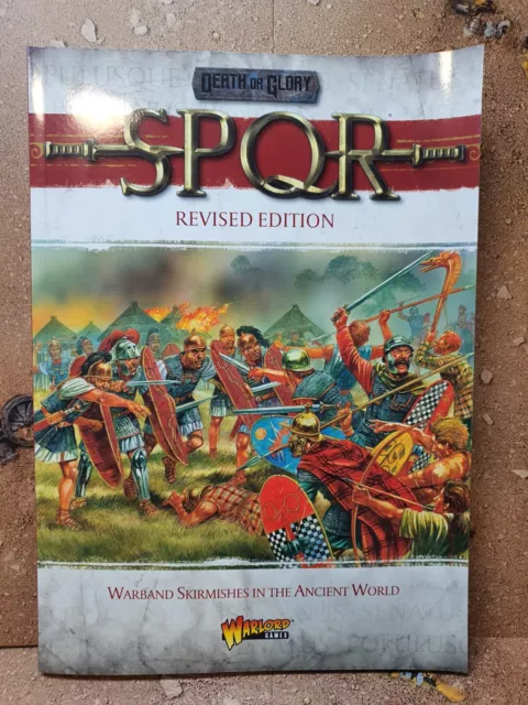 SPQR: Death or Glory Rulebook - Warlord Games - Softcover - New