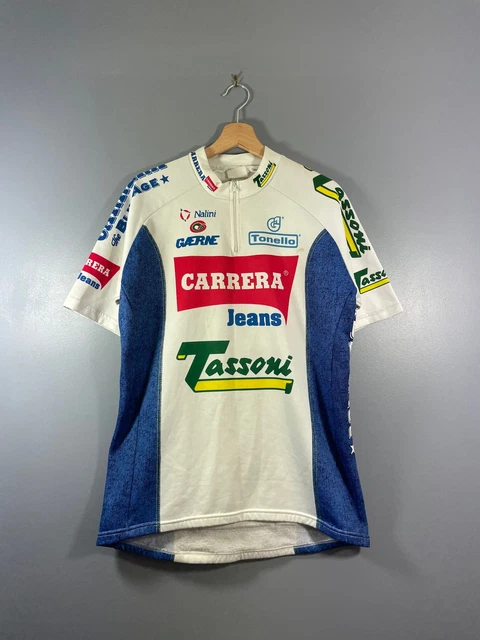 1994 Carrera - Maillot cycliste professionnel italien à manches