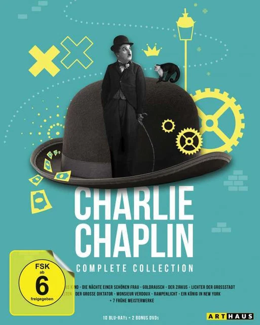 CHARLIE CHAPLIN (COMPLETE Collection) (Blu-ray) - STUDIOCANAL - (DVD ...