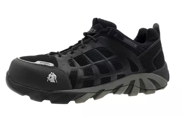 ROCKY N4278* Mens Black TrailBlade Comp Toe Waterproof Work Shoes Size 13M