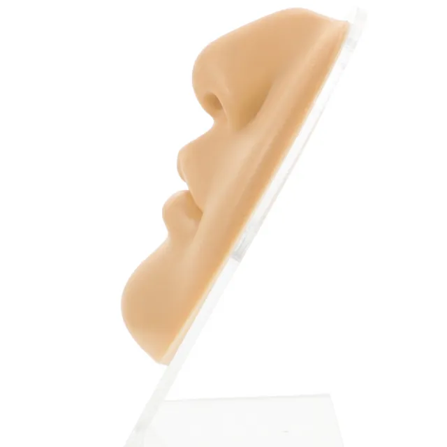 Nasen-Mund-Modell Kieselgel Ohrenhaartrimmer Puppe Silikon Flexibles