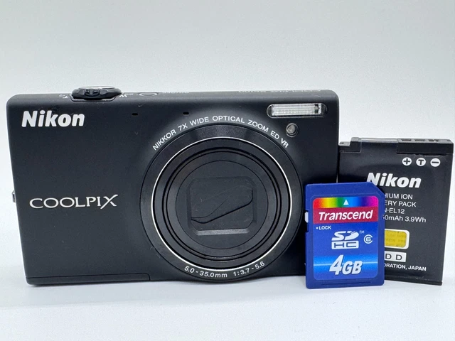 Nikon COOLPIX S6100 デジタルカメラ ブラック Amazon | NikonデジタルカメラCOOLPIX S6100 ノーブルブラック