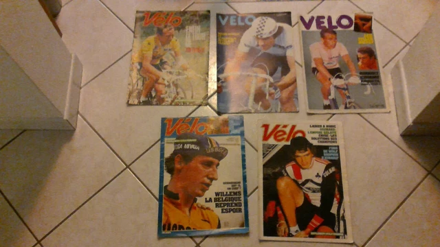 SPECIAL BERNARD tapie-lot 2 magazines VELO-sprint-années 1980/tour de