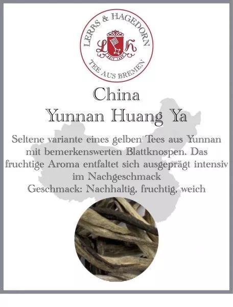 Chine Yunnan Huang Ya 1kg