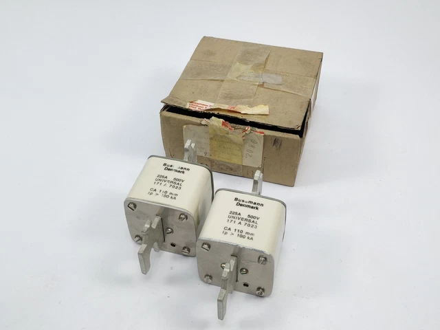 Bussmann 171A7023 Fusible 225A 500V Universel Environ 110mm 100kA 2 Scp