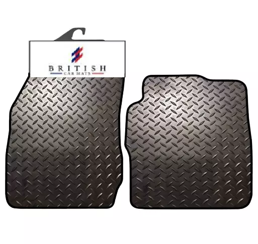 Fits Ford Transit Courier 2014-On Fully Tailored HD 3mm Rubber Van Floor Mats