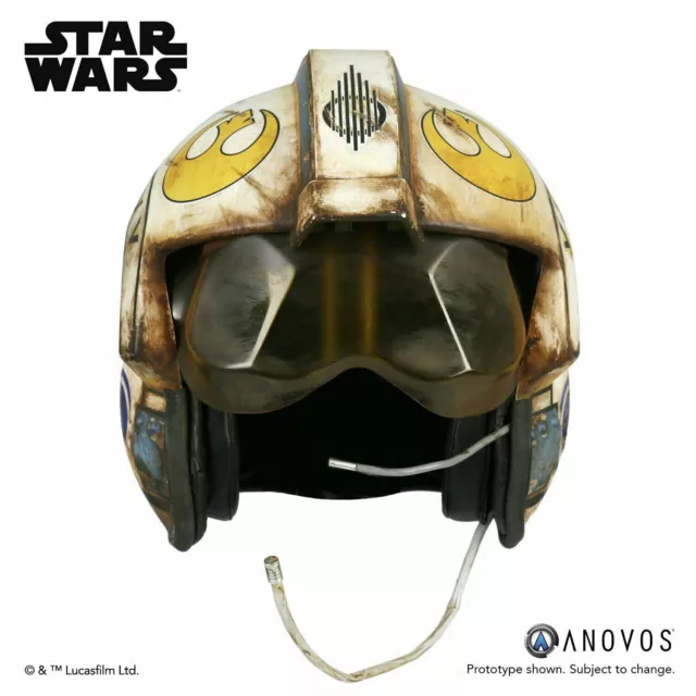 Anovos Star Wars The Force Awakens Rey Salvaged X-Wing Pilot Helmet Statue Bust 3