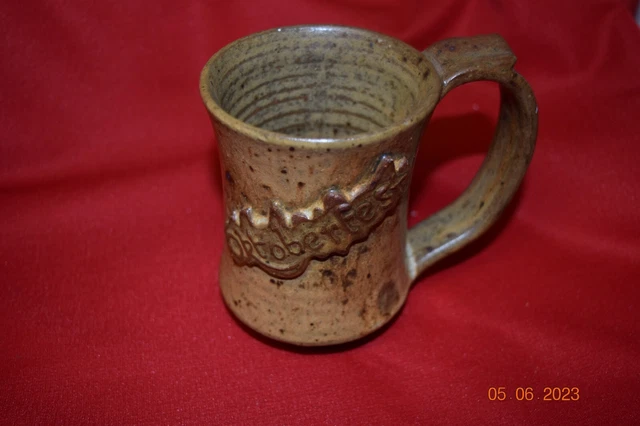 Oktoberfest Dayton Art Institute Stein Mug 1979 DAI Pottery Healy