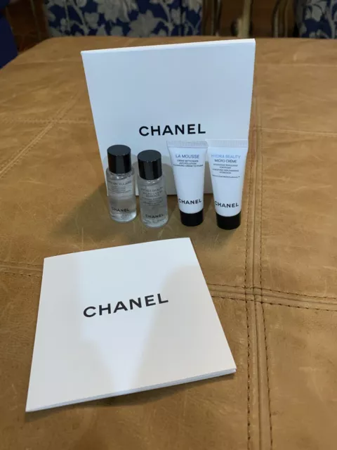 LOT/4 CHANEL NEW Samples Skincare Fundamentals in Box $34.94