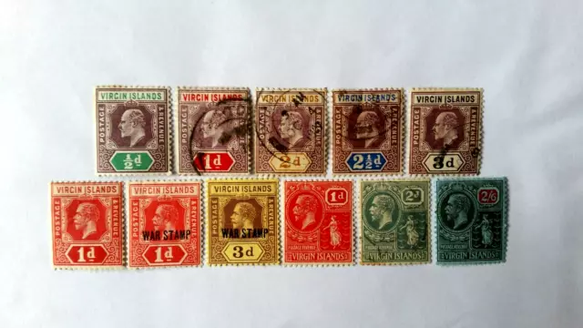 commonwealth stamps, virgin islands