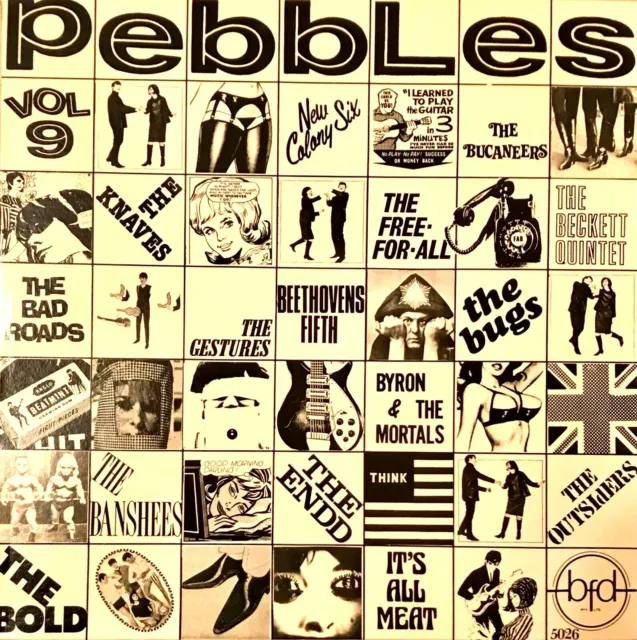 Vv.aa.  – Pebbles Vol. 9 – Us – Lp – 1980 – Garage/Punk/Psych