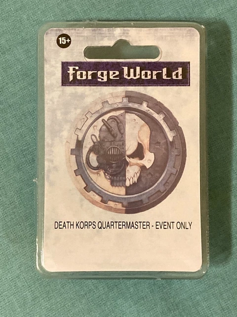 Death Korps Of Krieg Quartermaster - Games Workshop Forge World Blister
