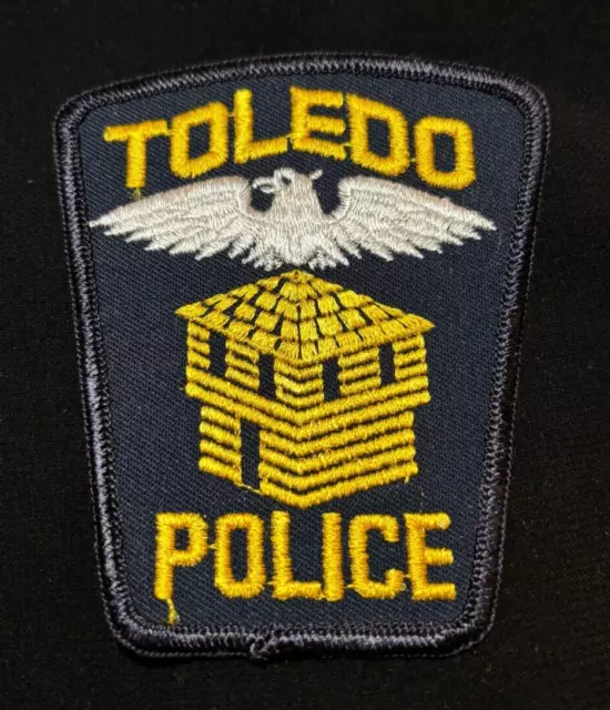 Altes Polizei Stoffabzeichen - Toldeo Police #144