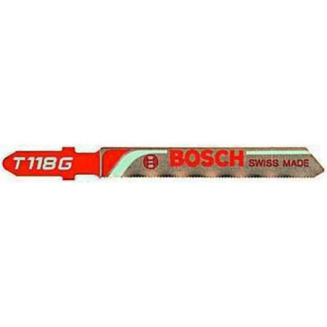 Lame Pour Petite Scie BOSCH T118g Métal / Fins Notables 5 Pièces 2608631012