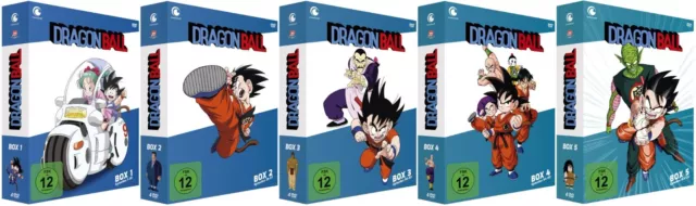 Dragonball TV-Serie - Box 1-5 - Episoden 1-122 - DVD - NEU