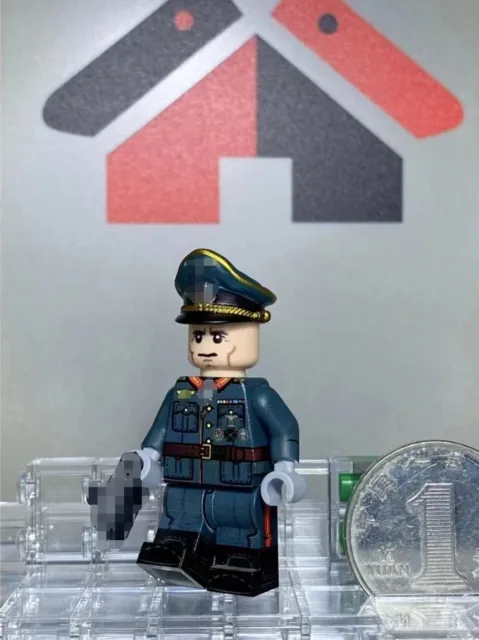 custom 3th party min brick minifigure  brickmania  Erwin Rommel