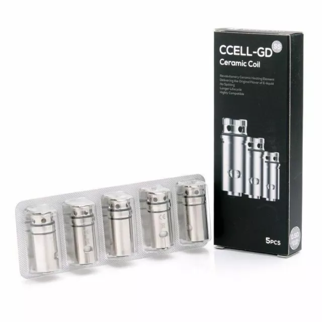 VAPORESSO GUARDIAN GD COILs Target Mini Ccell Replacement Coil Heads 0.5Ω, 0.6Ω