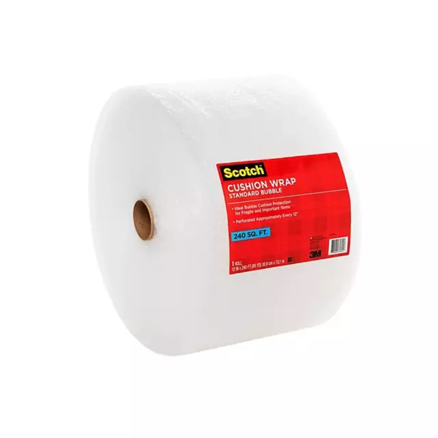 Scotch Cushion Wrap, 12" x 240', 240 sq. ft., 1 Roll/Pack