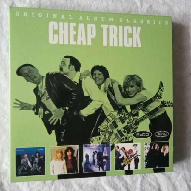 CHEAP TRICK - ORIGINAL ALBUM CLASSICS (5CD-BOX-SET) (siehe Fotos)
