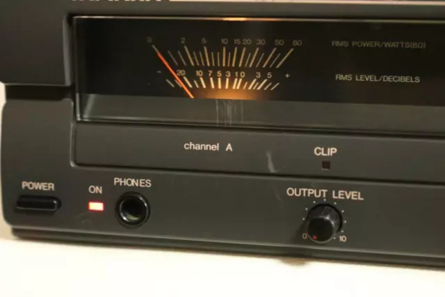 Yamaha A100a 2ch Stéréo puissance Amplificateur Japon 3