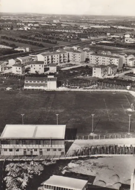 PORTOMAGGIORE, FERRARA - Panorama con campo sportivo. Stadium stadio. No club