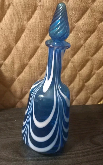 ANCIEN BOUCHON DE CARAFE BOUTEILLE - CRISTAL OU VERRE D:5,5x6,5cm