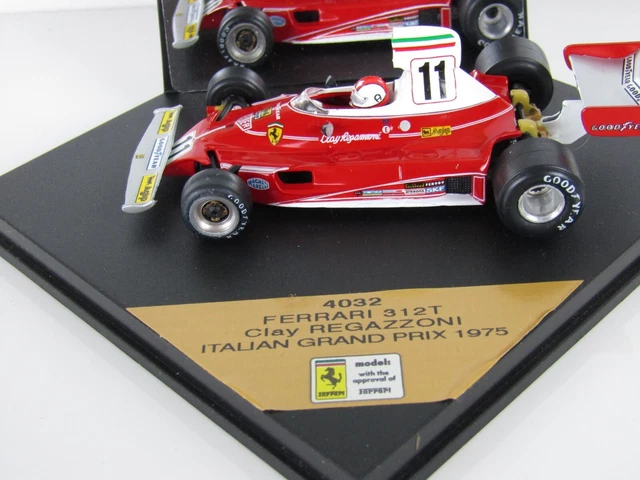 人気上昇中 FERRARI F1 312T2 SCUDERIA FERRARI SEFAC TEAM N 2nd MONZA ITALY GP  1976 CLAY REGAZZONI RED WHITE GP Replicas 12ミニカー 乗り物のおもちゃ
