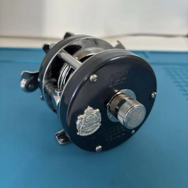 ABU AMBASSADEUR 4500C Classic Blue Gray Baitcasting Reel