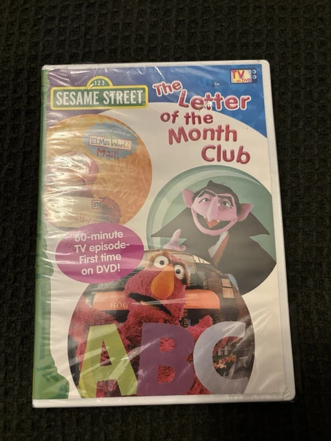 SESAME STREET THE Letter Of The Month Club DVD $11.65 - PicClick CA