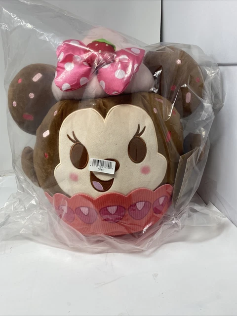Disney Minnie Mouse Strawberry Cupcake Munchlings Scented Plush