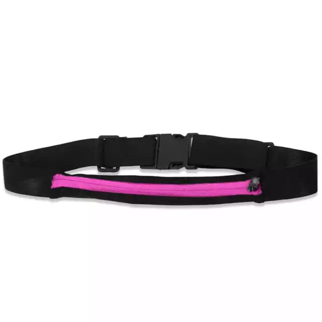 Riñonera Deportiva Bolsa Individual Simple Cintura Running Sport Cinturon Rosa