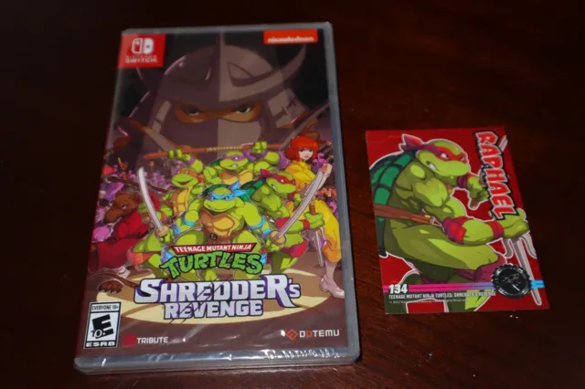 Teenage Mutant Ninja Turtles: Shredder's Revenge For Nintendo Switch & #134 Card