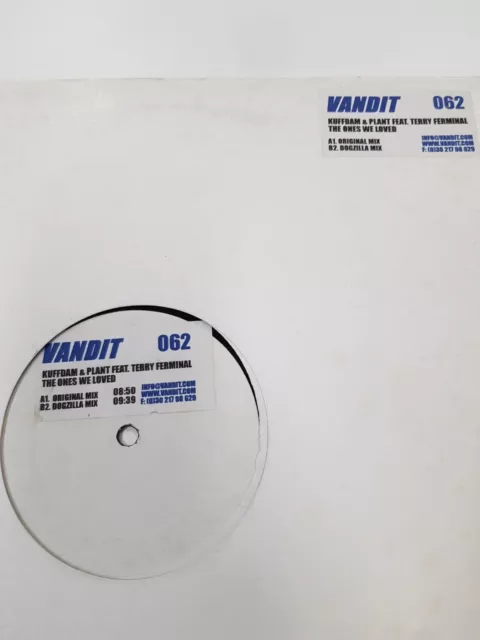 Kuffdam &Plant Feat. Terry Ferminal The One's  We Loved 12 Inch Trance Vinyl...