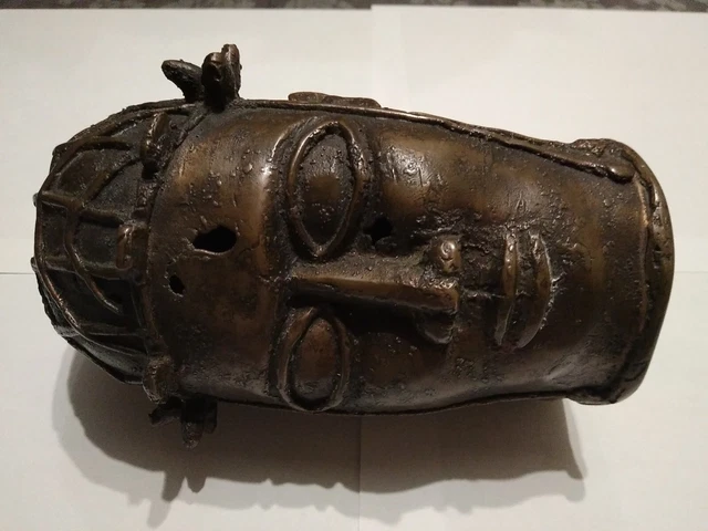 SCULPTURE EN PIERRE, art africain, signée EUR 50,00 - PicClick FR