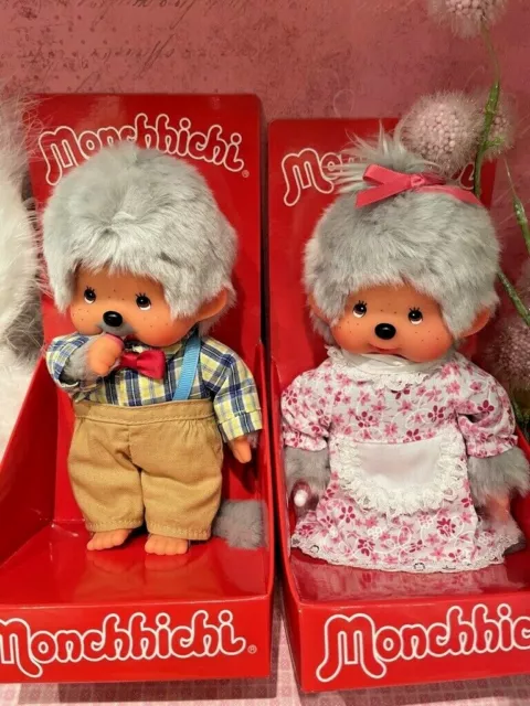 ❤️ Monchichi Monchhichi Oma und Opa OVP  SEKIGUCHI ❤️